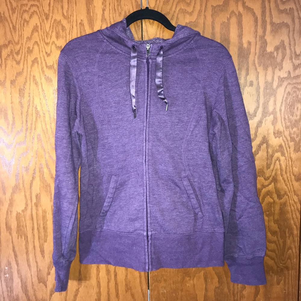 C9 purple zip up hoodie